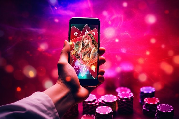 bimabet link mobile app interface showing slot games and live casino options